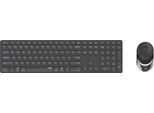 Rapoo 9850M Grigio Scuro Qwertz Scrivania Wireless Multimodale
