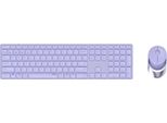 Rapoo 9850M Purple Qwertz Set Da Tavolo Wireless Multimodale