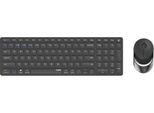 Rapoo 9750M Grigio Scuro Qwertz Scrivania Wireless Multimodale