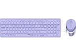 Rapoo 9750M Purple Qwertz Set Da Tavolo Wireless Multimodale