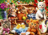 Bluebird Puzzle Gattino Nel Capanno 3000 Pezzi