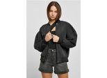 Giacca Bomber Da Donna Urban Classics Ladies Recycled Oversized Light Bomber Jacket Nera - M