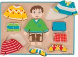 Bigjigs Puzzle Di Legno Ragazzo Vestire Giocattolo Educativo