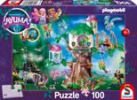 Schmidt Puzzle Playmobil Ayuma: Bosco Incantato Delle Fate 100 Pezzi