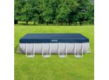 Copertura Per Piscina Con Telaio Intex 400 X 200 Cm