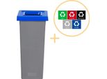 Plafor - Cestino 53L - Riciclaggio - Blu