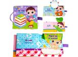 Libro Di Stoffa Jolly Baby Cosa Fa Un Bambino?