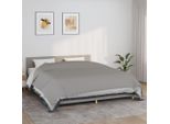 The Living Store Coperta Pesata Grigia 235X290 Cm 11 Kg Tessuto