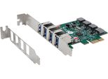 Exsys Gmbh Pcie Usb 3.2 Gen 1 Karte Mit 4 Ports (Via Chip-Set) (EX-11044)