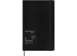 Moleskine Smart Notebook, Sistema Di Smart Writing, Smart Notebook Con Copertina Morbida, Pagine A Righe E Chiusura Elastica, Formato Large 13 X 21 , Colore Nero