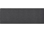 The Living Store Tappeto Runner Antracite 80X250 Cm