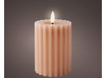 Kaemingk Candela Decorativa In Cera Paraffina Candela Di Natale Candela Dell'avvento Albero Di Natale Fiocco Di Neve Led 7,5X12,3 Cm Homla