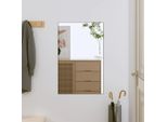 The Living Store Specchio Da Parete 40X60 Cm In Vetro Rettangolare