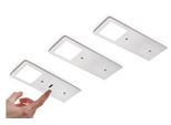 Naber Astraled Se In Alluminio, Luce Per Sottopensile/Nicchia, Set-3, 3000 K Bianco Caldo 7063317