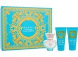 Versace Dylan Turquoise Pour Femme Set Eau De Toilette 50 Ml + Gel Doccia 50 Ml + Gel Corpo 50 Ml
