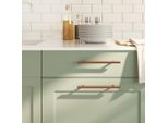 Vidaxl Maniglie Per Mobili 10 Pz. Bronzo 160 Mm Acciaio Inox