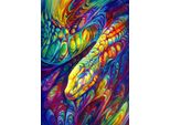 Enjoy Puzzle Del Serpente Arcobaleno 1000 Pezzi