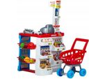 Grande Stand Da Supermercato Per Bambini Con Registratore Di Cassa, Bilancia E Scanner