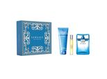 Versace Uomo Eau Fraiche Eau De Toilette 100Ml + Eau De Toilette 10Ml + Gel Doccia 150Ml
