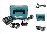 Makita Dga 504 Rmj 18 V Smerigliatrice Angolare Brushless A Batteria 125 Mm In Valigetta Makpac + 2X Batterie 4,0 Ah + Caricatore
