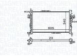 Magneti Marelli Radiatore, Raffreddamento Motore 350213977000