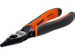 Pinze Universali Bahco Ergo™ Con Ganascia Semitonda E Impugnature In Due Materiali 200 Mm Arancione Arancione Taglia Unica