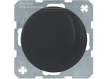 Berker 47512045 Presa Schuko Con Coperchio Incernierato Nero, Lucido Berker R.1/R.3