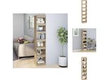Vidaxl Libreria/Divisorio Sonoma Rovere 40X30X198 Cm - Librerie E Scaffalature