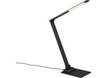Trio Travis Lampada Da Tavolo Led 6,5W Dimmerabile Nero Opaco Cct Colore Luce Regolabile