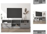Vidaxl Mobile Tv Grigio Sonoma 150X33,5X45 Cm Materiale Ligneo - Mobile Tv