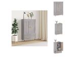 Vidaxl Credenza Grigio Sonoma 69,5X31X115 Cm Materiale A Base Di Legno - Credenze