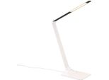 Lampada Da Scrivania Bianco Nero Moderno Led 6W Travis Trio