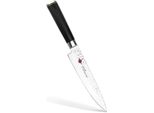 Coltello Da Affettare Fissman-Kensei Kojiro, Acciaio AUS-8, 18 Cm, Argento/Nero