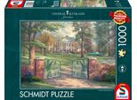 Schmidt Spiele Graceland 50Th Anniversary, Puzzle Thomas Kinkade 1.000 Pezzi 58783