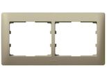 Legrand Frame 2-FOLD Horizontal Titanium (771402 Galea Ti)