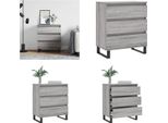 Vidaxl Credenza Grau Sonoma 60X35X70 Cm Holzwerkstoff - Credenza - Credenze - Lagerschrank - Buffet