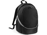 Quadra QS255 | Zaino / Zaino Pro Team | 30 X 43 X 20 Cm - Colore: Nero/Grigio Chiaro - Dimensioni: 30 X 43 X 20 Cm