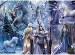 Puzzle 1000 Fantasia Invernale, Anne Stokes