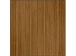 Vidaxl Tappeto Quadrato Marrone 100X100 Cm Bamboo