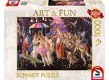 Schmidt Puzzle Art&Fun: Primavera 2024, 1000 Pezzi