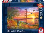Schmidt Spiele - Passeggiata Al Golden Gate Bridge, 2.000 Pezzi