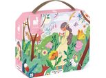 Puzzle Janod - Motivo Natura - 200 Pezzi - Gioco Educativo In Cartone