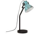Vidaxl Lampada Da Tavolo 25 W Blu 17X17X60 Cm E27