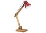 Vidaxl Lampada Da Tavolo 25 W Rosso 23X18X96 Cm E27