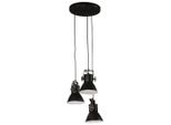 Vidaxl Lampada A Sospensione 25 W Nero 30X30X100 Cm E27