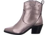 Lazamani Ambre Donna Stivaletti In Pelle Peltro Misura 36