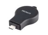Caricabatterie Wireless Deltaco Magnetic 3In1 Powerbank Schwarz (QI-1045)