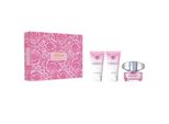 Versace Bright Crystal Eau De Toilette, 50 Ml + Gel Doccia, 50 Ml + Lozione Corpo, 50 Ml