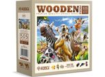 Puzzle In Legno Wooden City Welcome To Africa 505 Pezzi