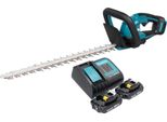 Tagliasiepi A Batteria Makita Duh 506 SA2 18 V 50 Cm Brushless + 2X Batteria Ricaricabile 2,0 Ah + Caricabatterie